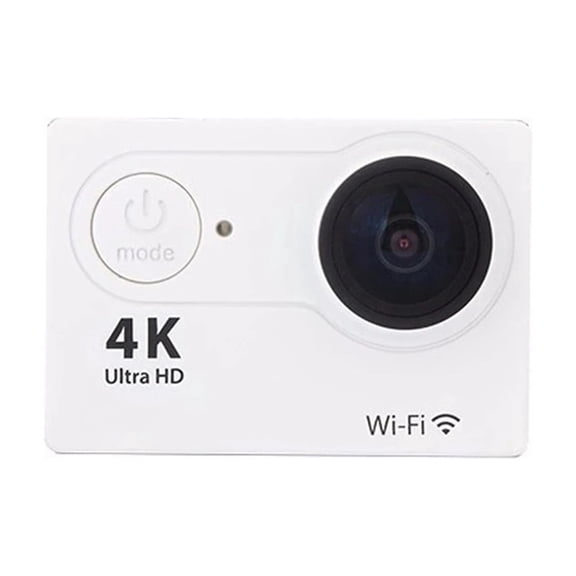 Mini Action Camera 4K Video Shooting Sport Camera 720P/30FPS WiFi 2.0 inch Screen 170D Underwater Waterproof Remote Helmet Video