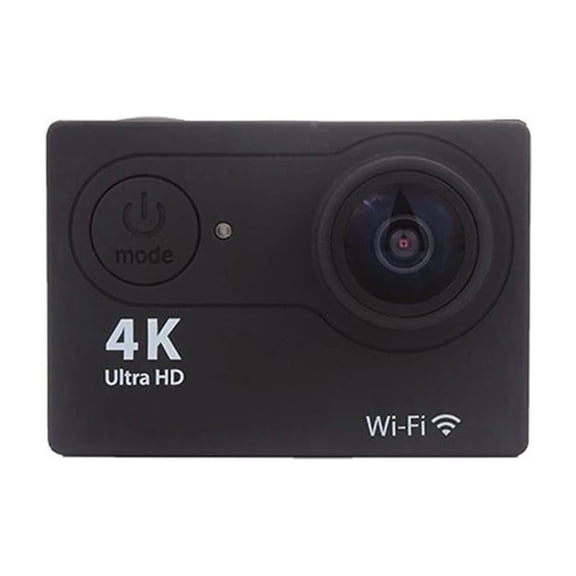 Mini Action Camera 4K Video Shooting Sport Camera 720P/30FPS WiFi 2.0 inch Screen 170D Underwater Waterproof Remote Helmet Video