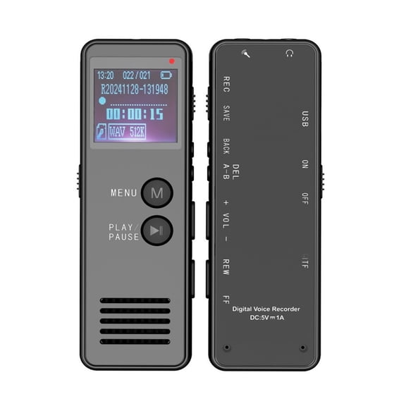 Mini Activated Recorder USB Flash Drive Sound Dictaphone LoudSpeaker External Microphone MP3 Player