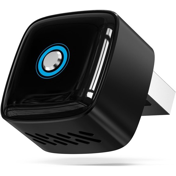 Mini Adapter for /, 2-in-1 Wired to Dongle, -Click , 5s Auto Reconnect, 5.8GHz WiFi+Bluetooth5.4, Compatible with iOS10+/Android10+,Black