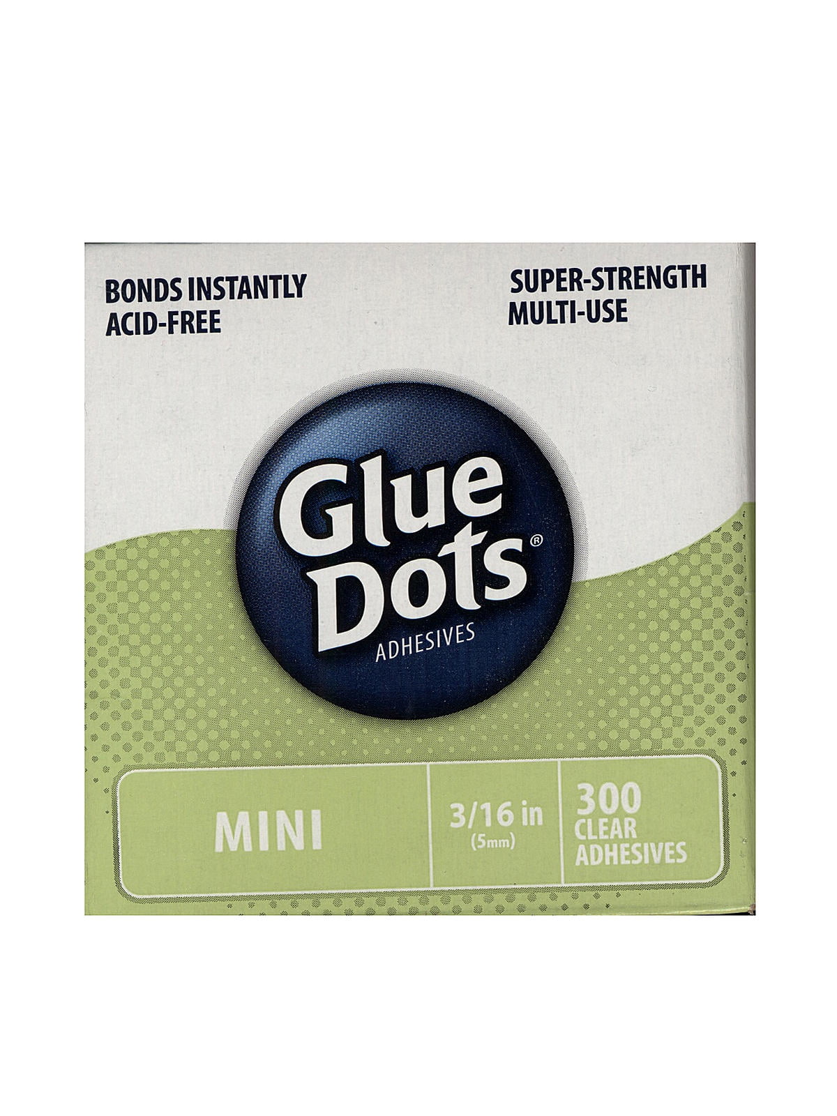 Mini Adhesive Dots 3/16 in., roll of 300 (pack of 6)