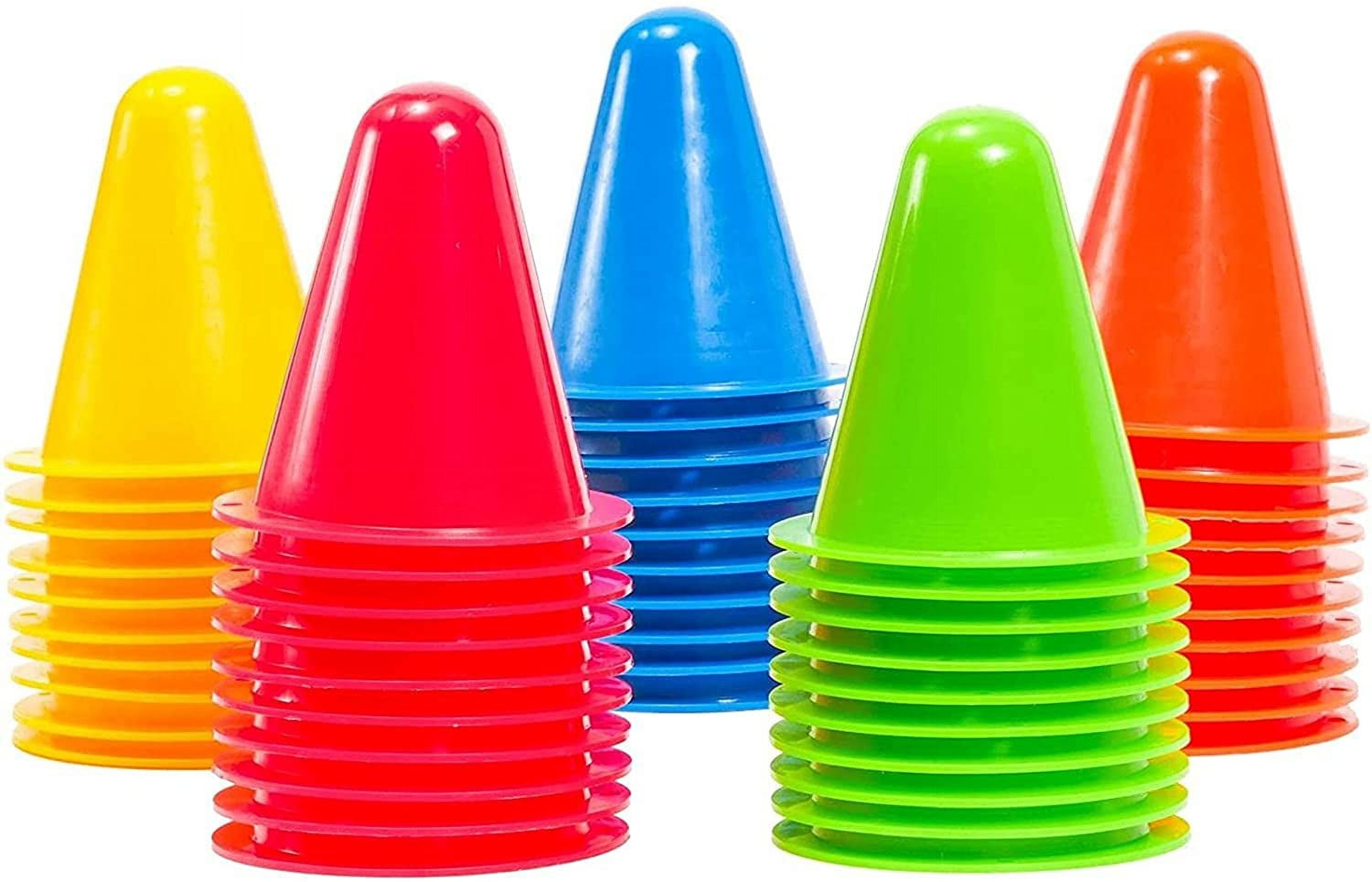 Mini Agility Cones for Kids Sports Indoor Outdoor Training