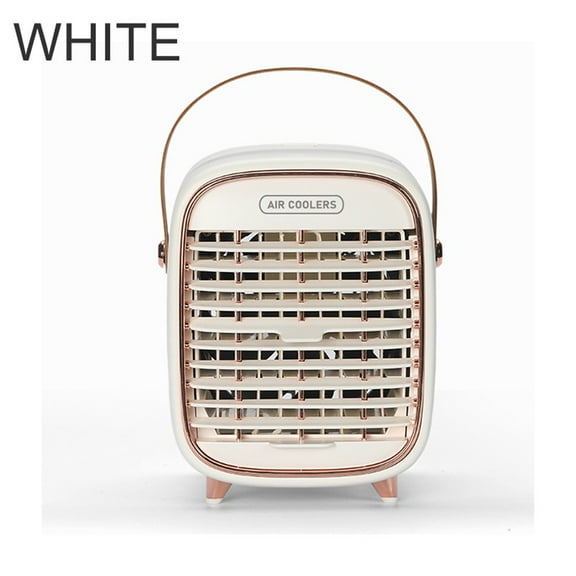 Mini Air Conditioner Portable Air Cooler Home USB Fan Rechargeable Fan for Desk