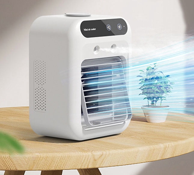 Mini Ac Machine Mini Air Conditioners, 25W Rechargeable Portable AC Unit, Cooling Fan ...