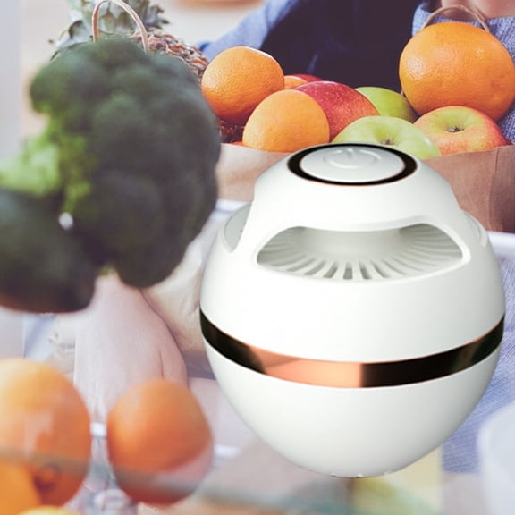 Mini Air Purifier Deodorizer for Refrigerator, USB Rechargeable Portable Odor Eliminator, Effective Odor Removal for Kitchen Home Car Office Closet, Compact Air Freshener and Purifier