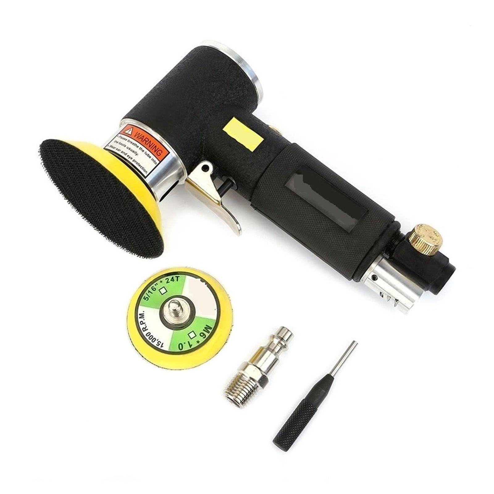 Mini Air Sander Polisher Pneumatic Polisher 90 Degree Orbital Sanders Air Powered Tool ,Widely Use