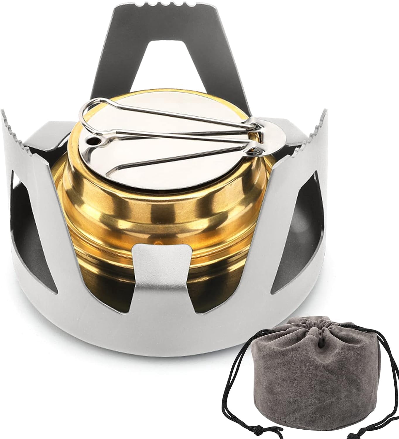 camping mini backpack burners AOTU Portable Stoves Backpacking Stove with Piezo Ignition Stable Support Wind-Resistance Camp Stove for Outdoor Camping Hiking Cooking : Sports & Outdoors compact and does not take up space 5 Must-Have Camping Fire Pit