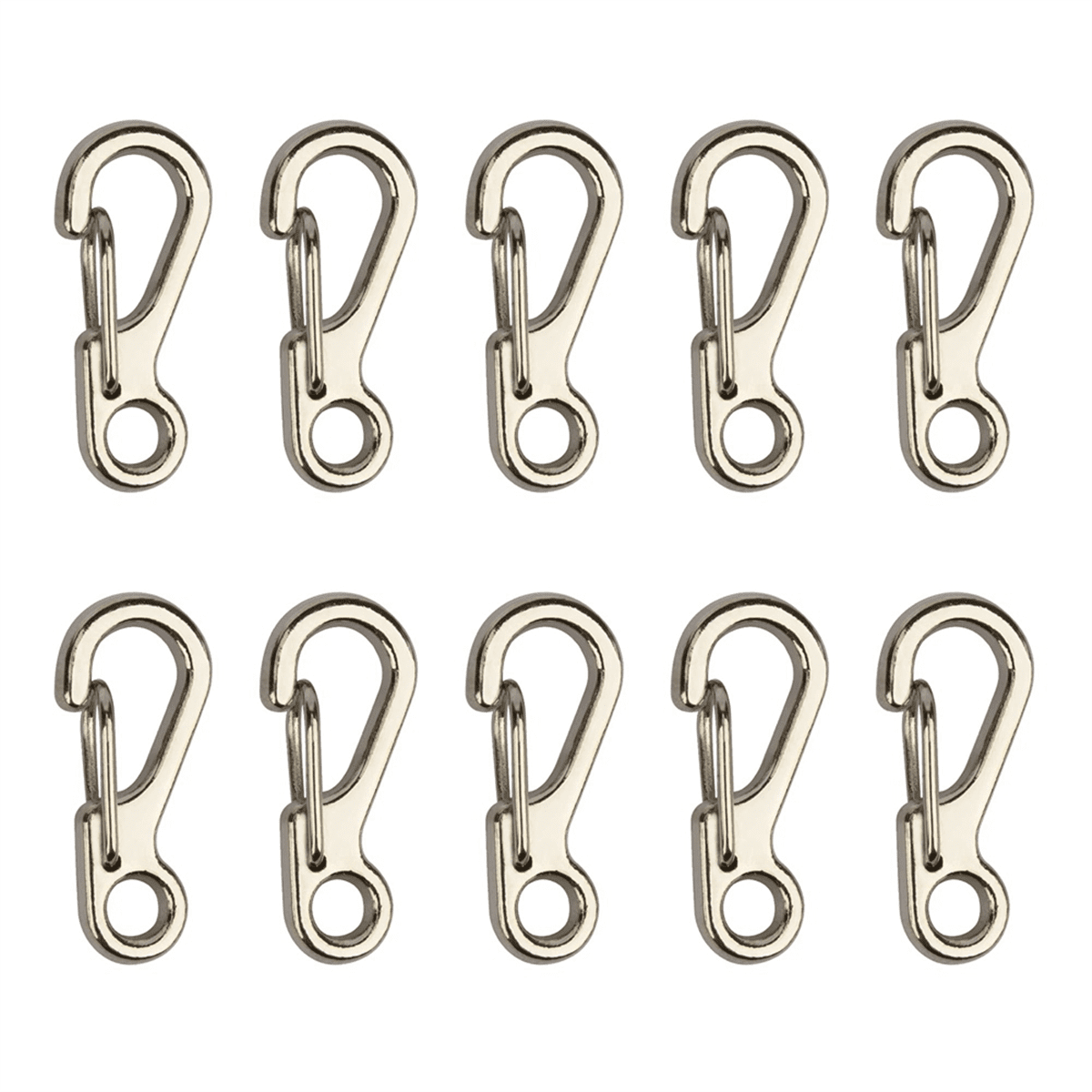 60pcs Small Aluminum Carabiner Clips For Camping Malta