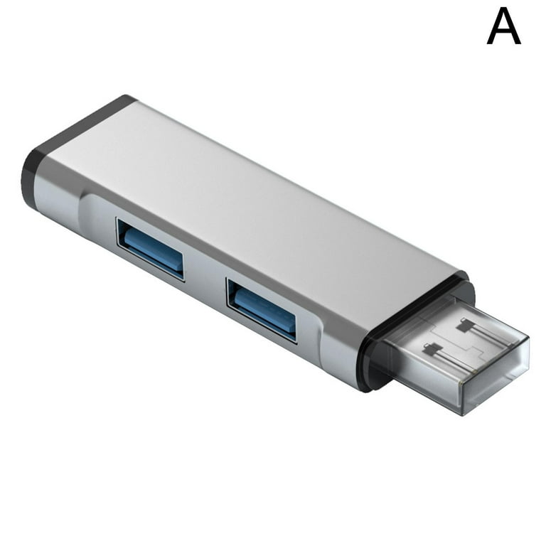 Mini Aluminum 3 Port USB 3.0 Hub USB Hub Extensions 2.0 Adapter Slim Hub T9  E3L9