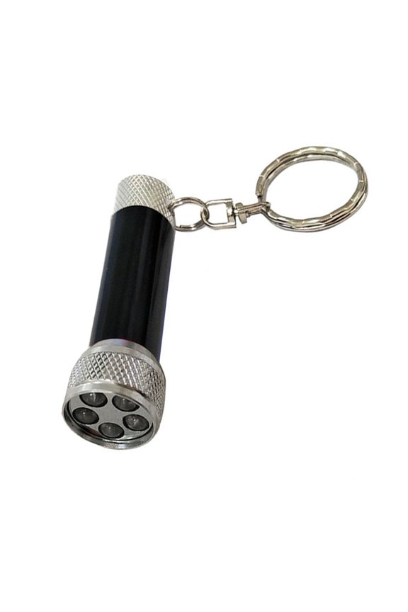 Mini Aluminum Alloy Keychain Torch 5Led Flashlight For Outdoor Adventure