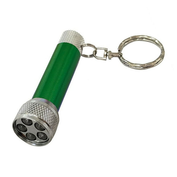 Mini Aluminum Alloy Keychain Torch 5Led Flashlight For Outdoor Adventure