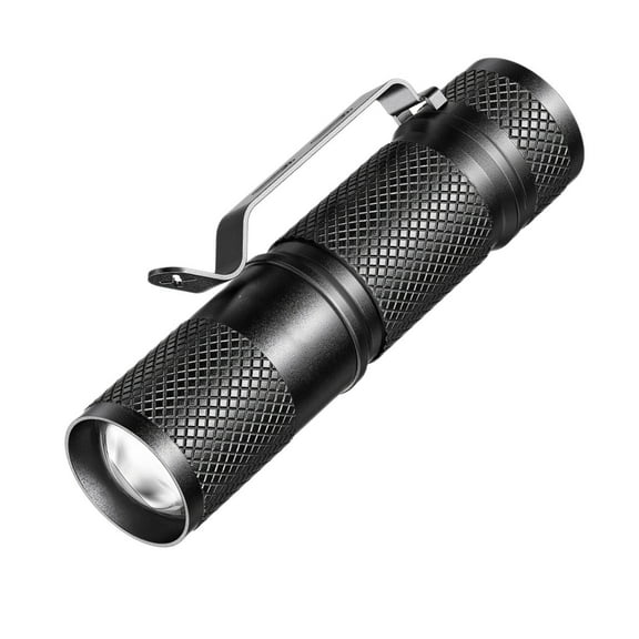 Mini Aluminum Flashlight With Zoom Focus And Usb Charging For Outdoor And Emergency Use