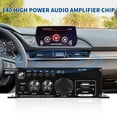 thumbnail image 1 of Toyandona 12V Speaker Amplifier 40W Black for Cars and Home Multiple Input Options Compact, 1 of 10