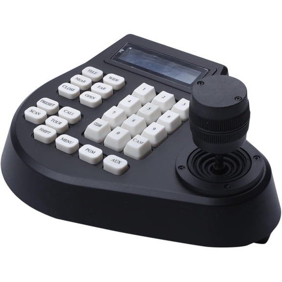 Mini Analog PTZ Camera Keyboard with 4D Joystick, Speed Dome Controller RS485 Input
