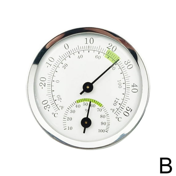 Mini Analog Thermometer Hygrometer Humidity Meter Room Indoor Temperature 2022 K3P2