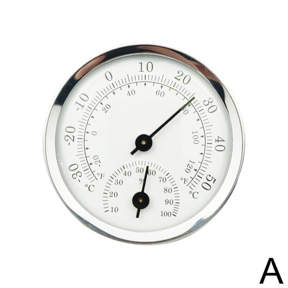Mini Analog Thermometer Hygrometer Humidity Meter Room Indoor Temperature 2022 S1Q2