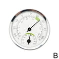 thumbnail image 1 of BEST_Mini Round Analog Thermometer Hygrometer Humidity Meter Room Indoor Temperature X6D0, 1 of 5