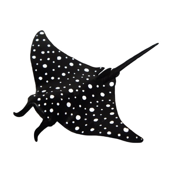Mini Animal Adventure Replica - Stingray from Deluxebase. Realistic Sea Animal Toy & Party Favor