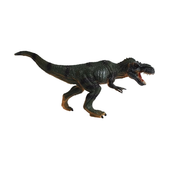 Mini Animal Adventure T-Rex by Deluxebase Hand Painted Realistic Dinosaur Figurine for Kids