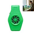 thumbnail image 1 of Mini Aquarium Chiller Small Fish Tank Fan Aquarium Cooling Fan, 2 Speed Adjustable Aquarium Fan Quiet Aquarium Cooler for Home Use,Green, 1 of 5