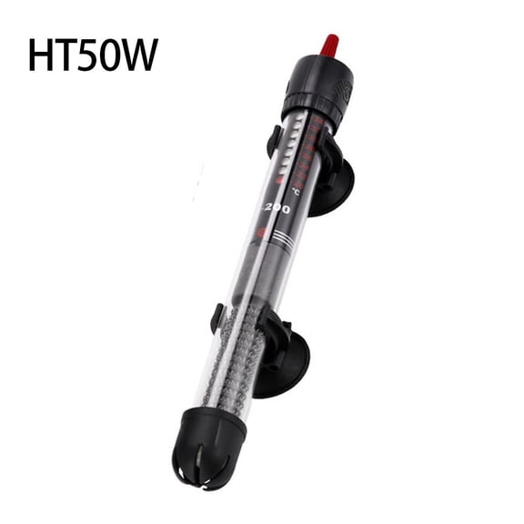 Mini Aquarium Heater, 50W Small Fish Tank Heater, Mini Aquarium Heater Submersible Constant Temperature Fish Tank Betta Heater for Saltwater and Freshwater Tanks - Size B
