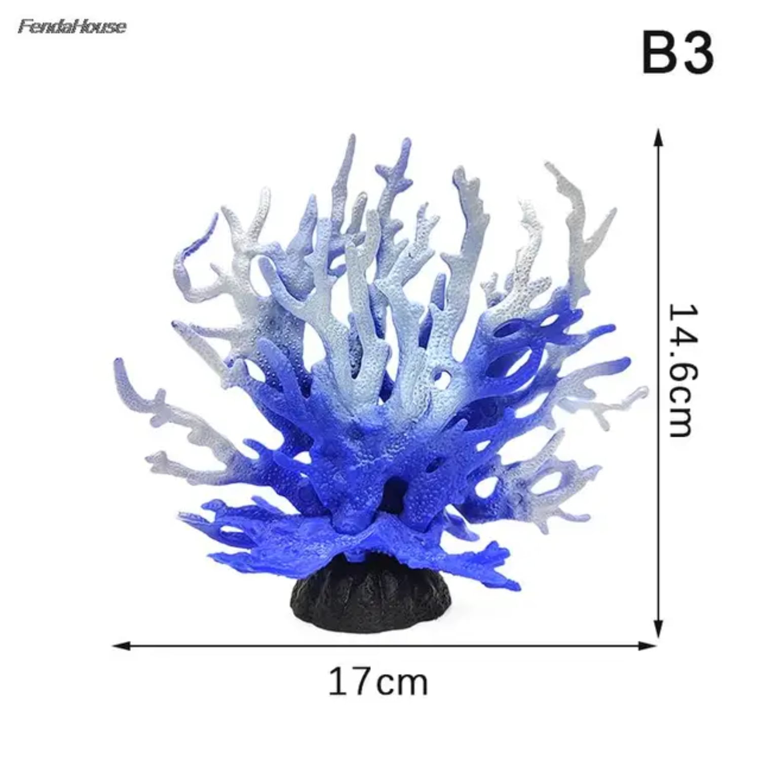 Mini Aquatic Fish Tank Decoration Exquisite and Vibrant Resin