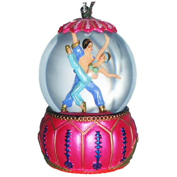 Mini Arabian Dancers Snow Globe Ornament