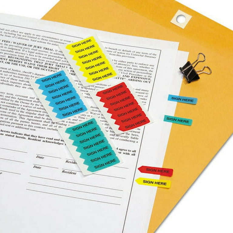 Mini Arrow Page Flags, Mini Arrow Page Flags,