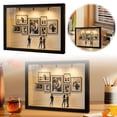 thumbnail image 1 of Mini Art Gallery Frame Museum of Us Silhouette Box Photo Frame, Personalized Shadow Box Display Case Figurines Anniversary Valentines Day Birthday Gifts for Him Her Couples (Art Gallery), 1 of 7