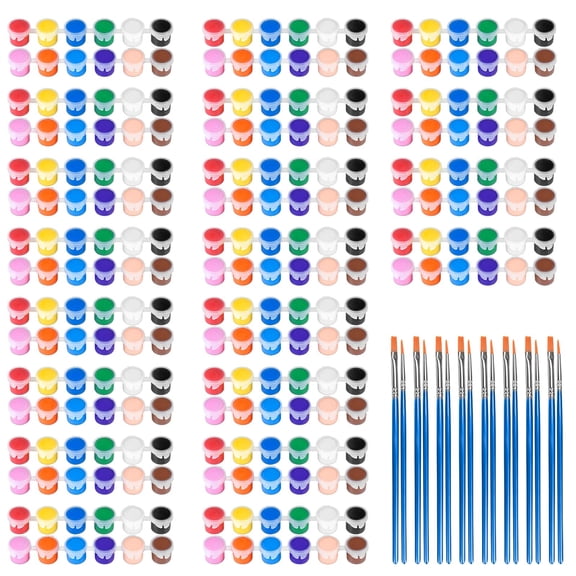 Mini Art Paint Set pack of 20, Craft and Hobby Use