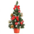 thumbnail image 1 of Mini Artificial Christmas Tree ,Best Choice Christmas Decoration for Table and Desk Tops Small Christmas Pine Tree, 1 of 2