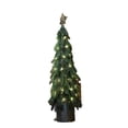 thumbnail image 1 of Mini Artificial Christmas Tree Frosted Christmas Tree Desktop White Cedar - G, 1 of 5