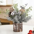 thumbnail image 1 of End of Year Clearance Mini Artificial Christmas Trees Xmas Desktop Decoration Tree Set Tabletop Christmas Tree , For Christmas Tabletop Decorations on Clearance!, 1 of 8