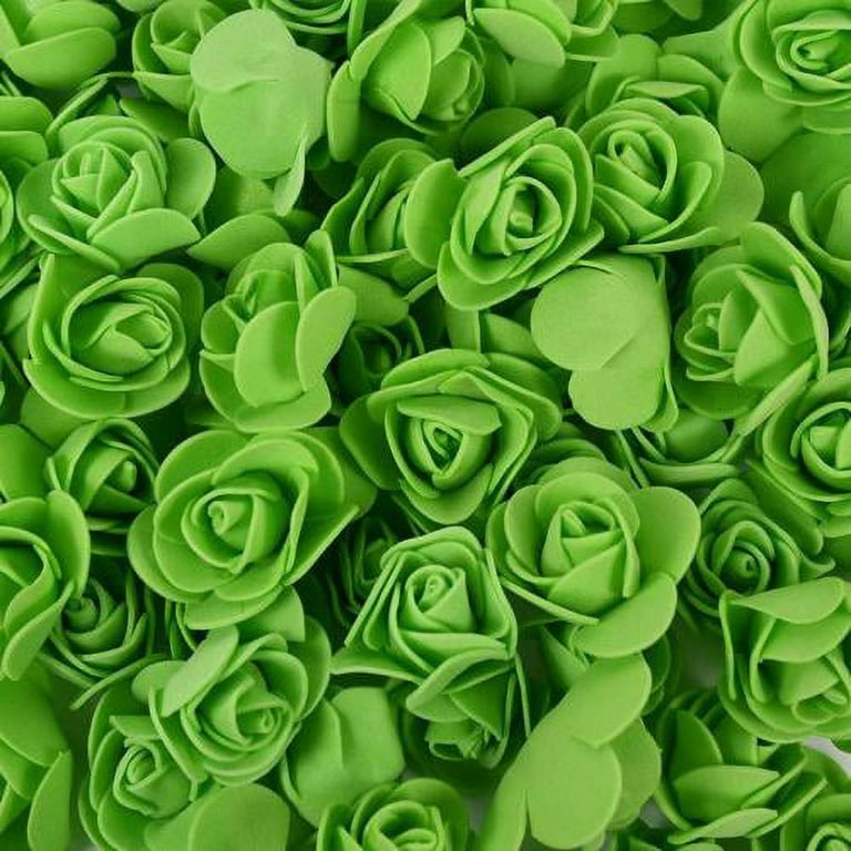 1.4 inches Mini Foam Rose Artificial Rose Fake Flower Head