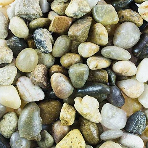 Mini Assorted Garden Beach Stone Rocks Pebbles Aquarium Lake Collection 1-Pound
