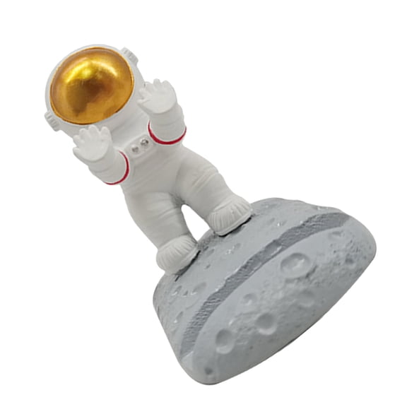 Mini Astronaut Figures Cell Phone Holder Funny Office