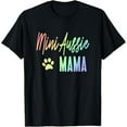 thumbnail image 1 of Mini Aussie Mama Rainbow Paw Print Australian Shepherd Mom T-Shirt, 1 of 4