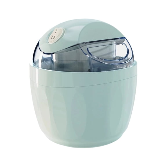 Mini Automatic Ice Cream Maker for Kids DIY Home Soft Serve Machine Safe BPA Free Compact Countertop Dessert Maker Family Fun,C
