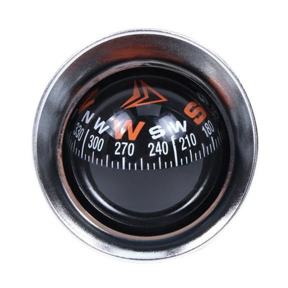 Mini Automotive Dashboard Car Ball Compasses Dashes Mount Compasses Decoration
