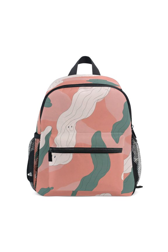Mini Backpack Abstract Shapes - Durable with Safety Features for 3-8 Years