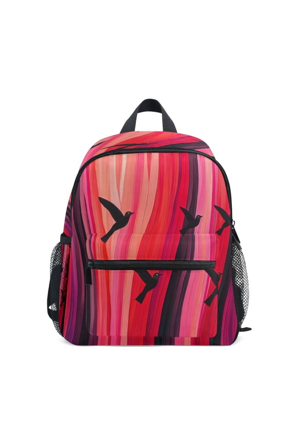 Mini Backpack Abstract Sky Pattern - Durable with Safety Features for 3-8 Years