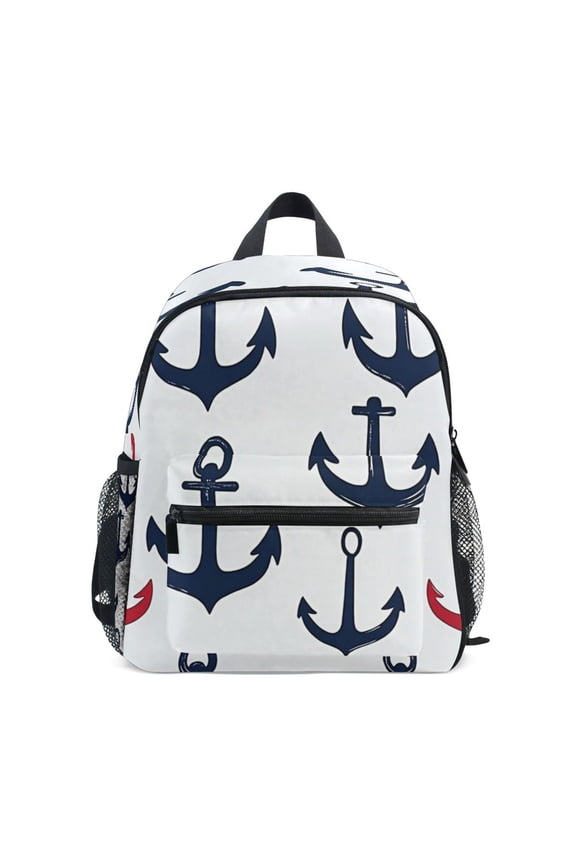 Mini Backpack Anchor Variety Design - Durable with Safety Features for 3-8 Years