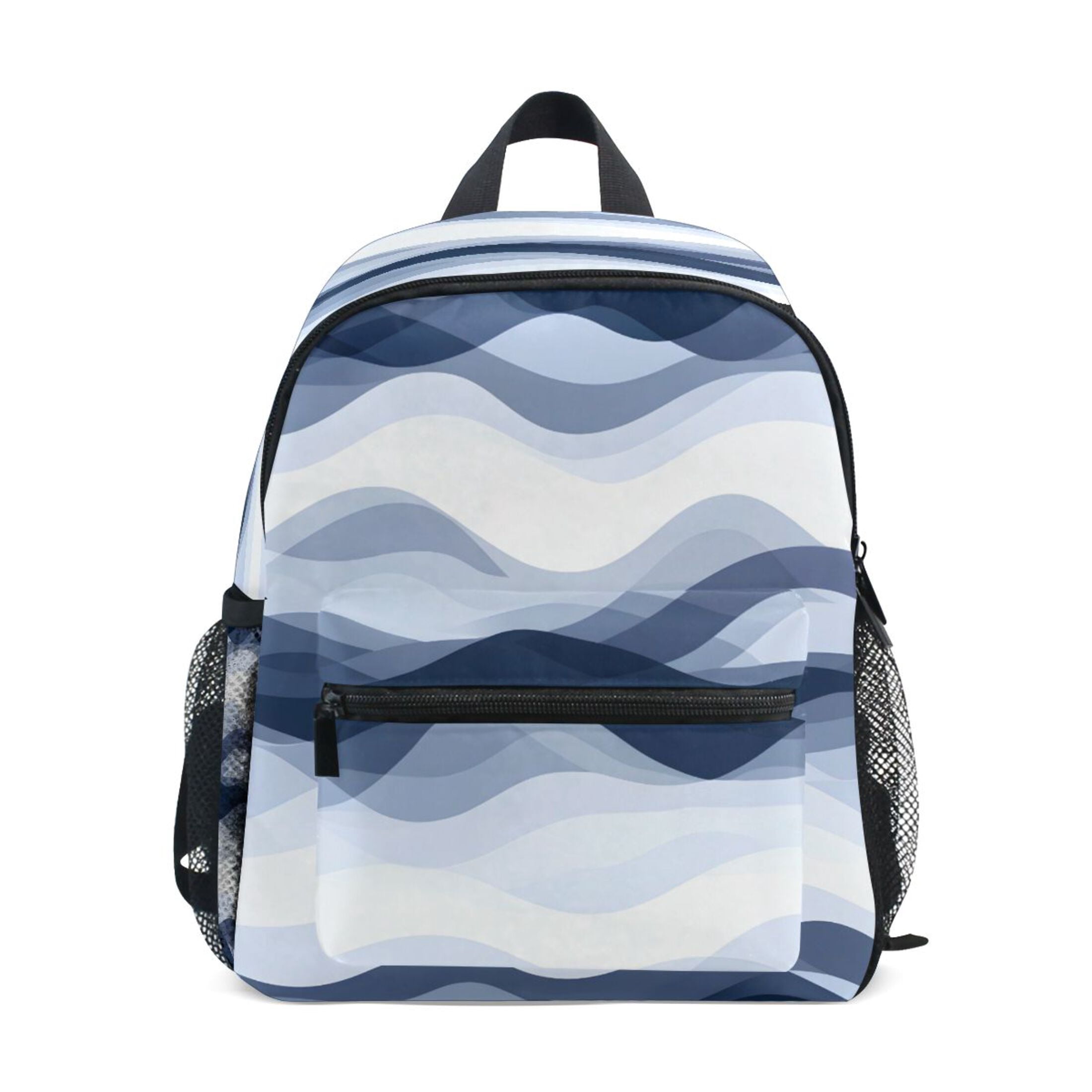 Mini Backpack Art Blue Wave - Durable with Safety Features for 3-8 ...