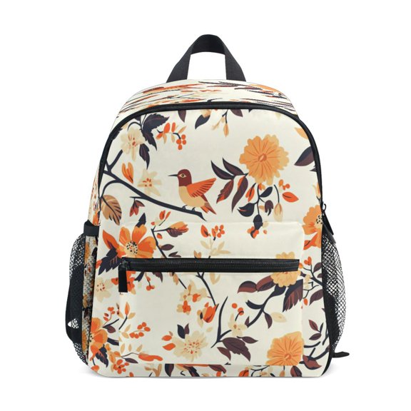 Mini Backpack Birds on Branches Design - Durable with Safety Features for 3-8 Years