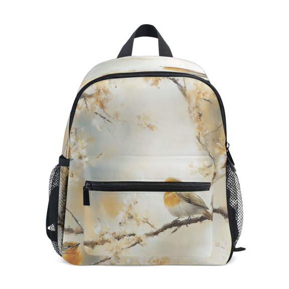 Mini Backpack Birds on Branches - Durable with Safety Features for 3-8 Years
