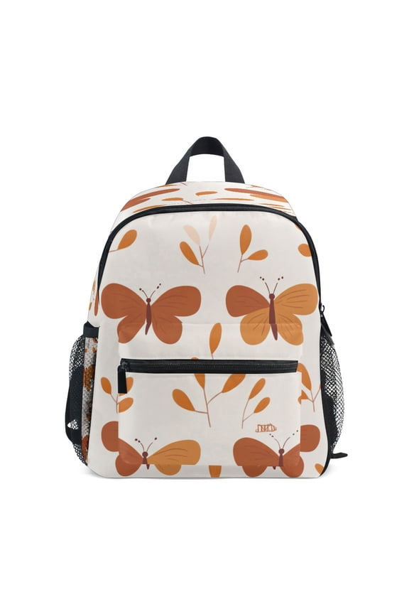 Mini Backpack Butterfly Dance Pattern - Durable with Safety Features for 3-8 Years