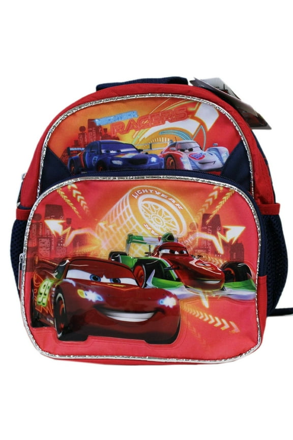 Mini Backpack - - Car Neontech Racers Red School New 641450