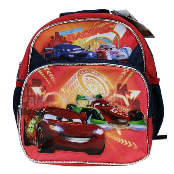 Mini Backpack - - Car Neontech Racers Red School New 641450