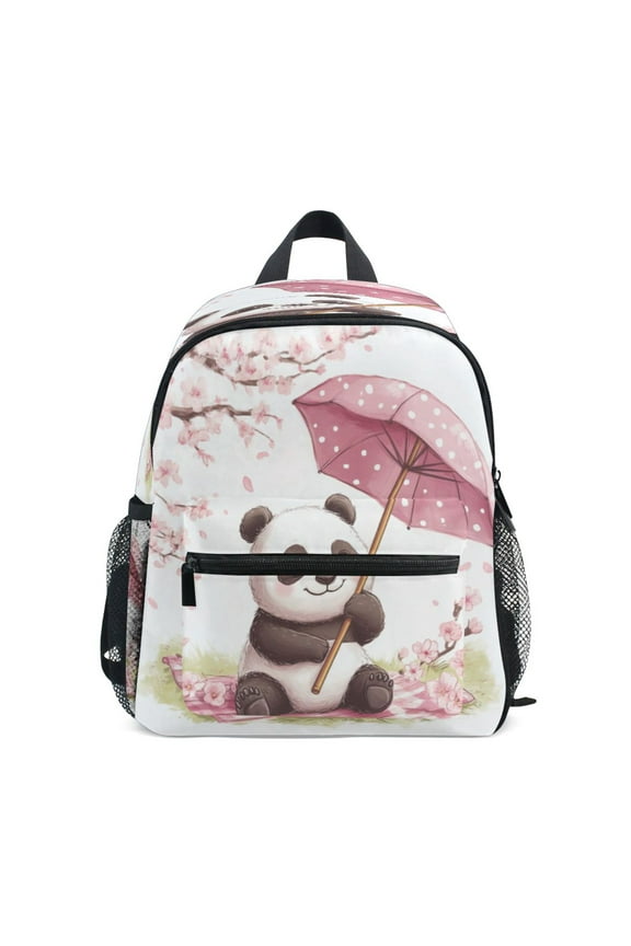 Mini Backpack Cartoon Panda - Durable with Safety Features for 3-8 Years