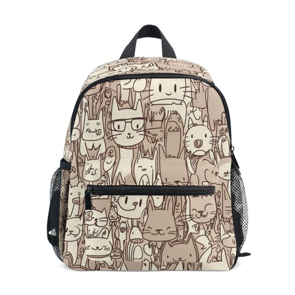 Mini Backpack Cat Fun” - Durable with Safety Features for 3-8 Years